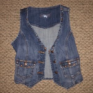 Denim vest